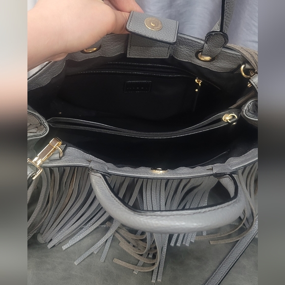 Milly Fringed leather bag - Picture 5 of 12